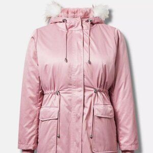 Torrid NWT Nylon 3 in 1 Parka Puffer Size 3